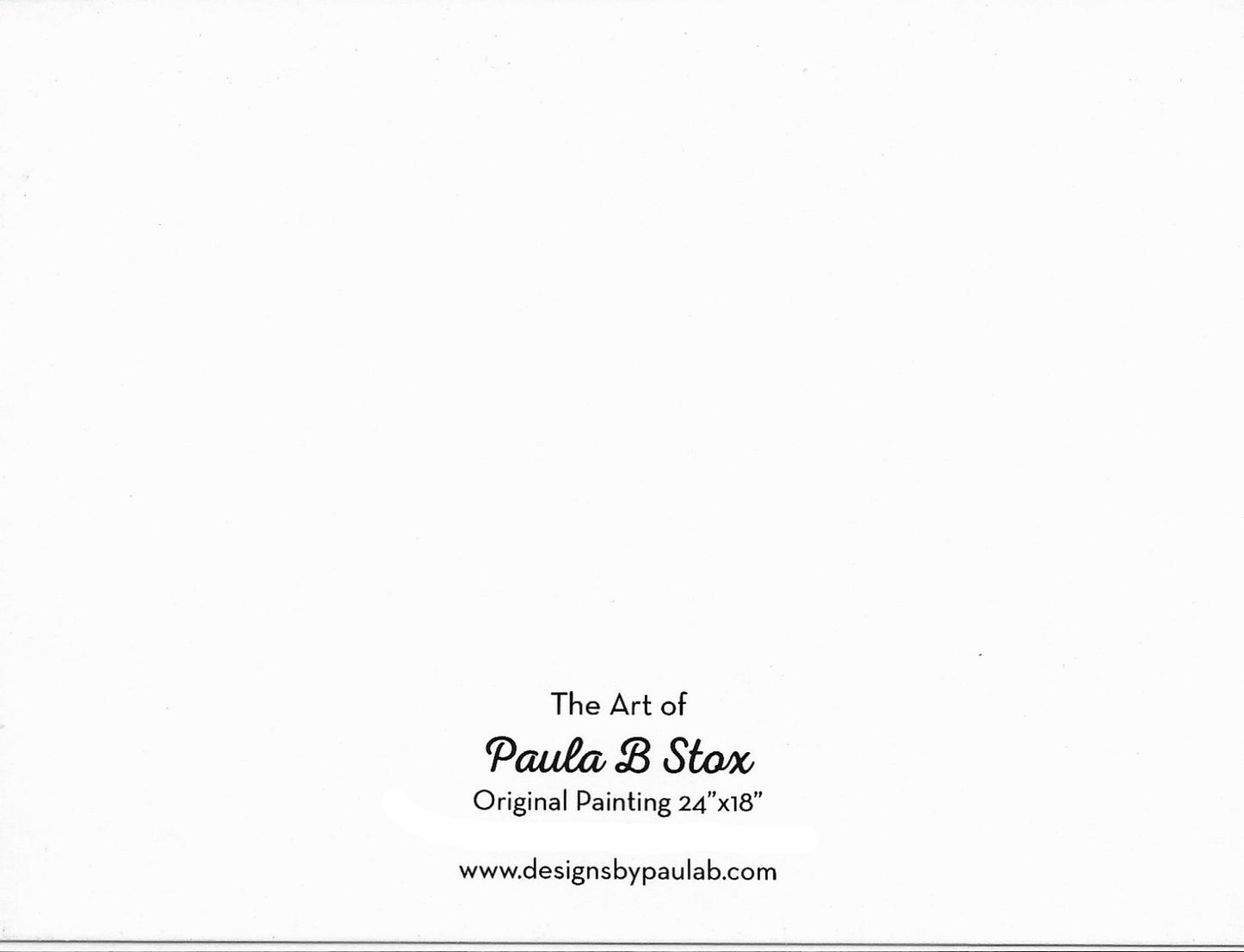Notecard "Mountain Lake"