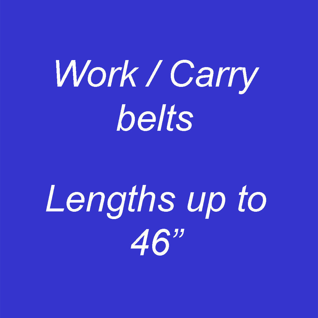 Work or Concealed Carry Belts "English Bridle Leather 12/13oz"