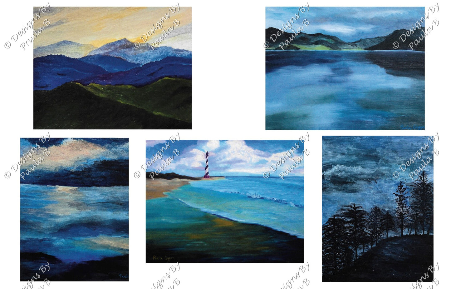 Notecards Assorted Pack #3 (Blue Ridge)